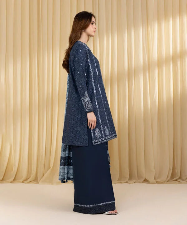 3 Piece - Embroidered Lawn Suit