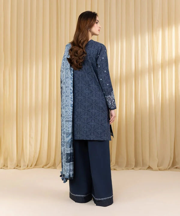 3 Piece - Embroidered Lawn Suit