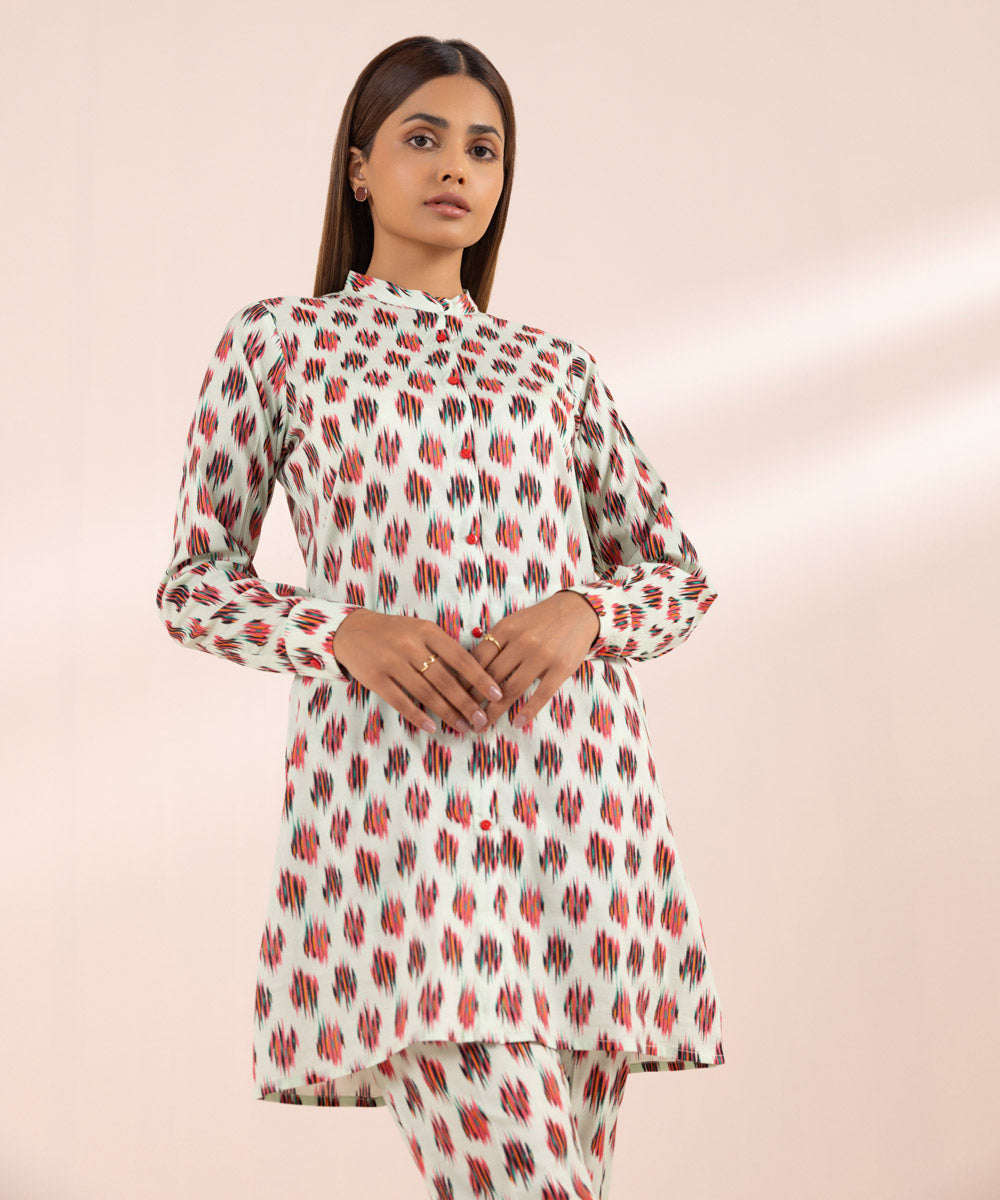 Printed Lawn Top