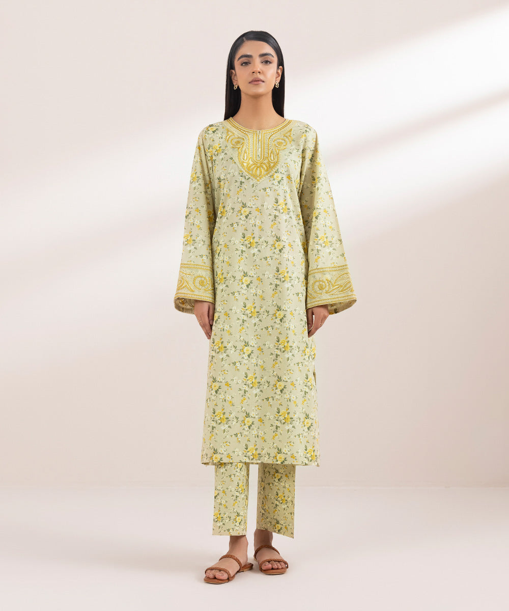 Embroidered Lawn Shirt