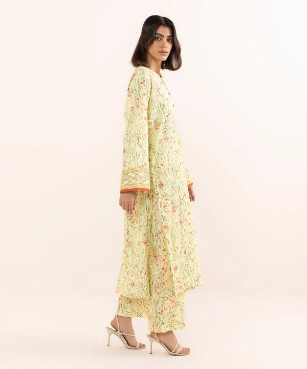 Printed Seersucker Shirt