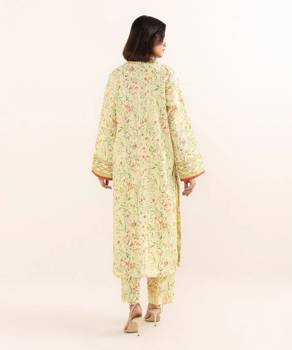 Printed Seersucker Shirt