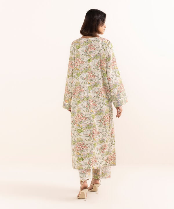 Printed Seersucker Shirt