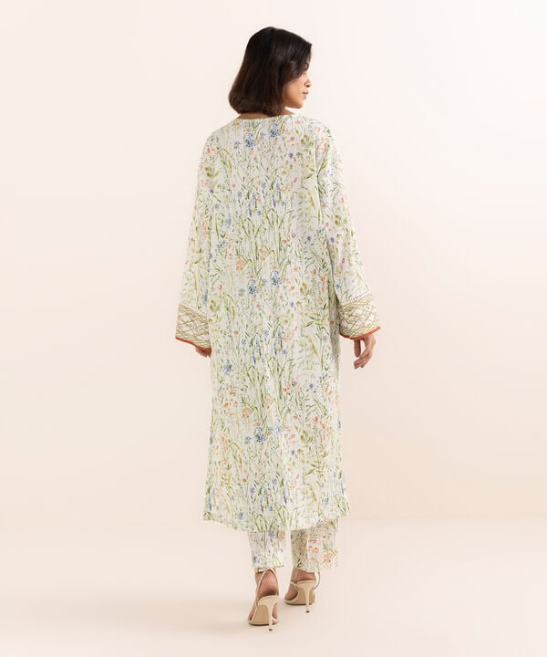 Printed Seersucker Shirt