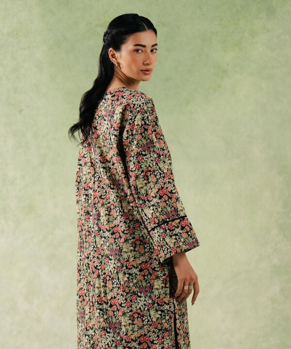 Printed Seersucker Shirt