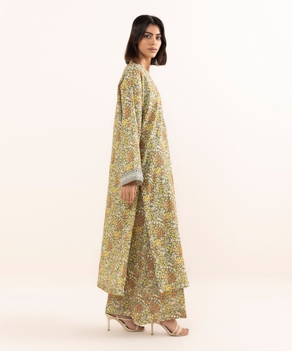 Printed Seersucker Shirt