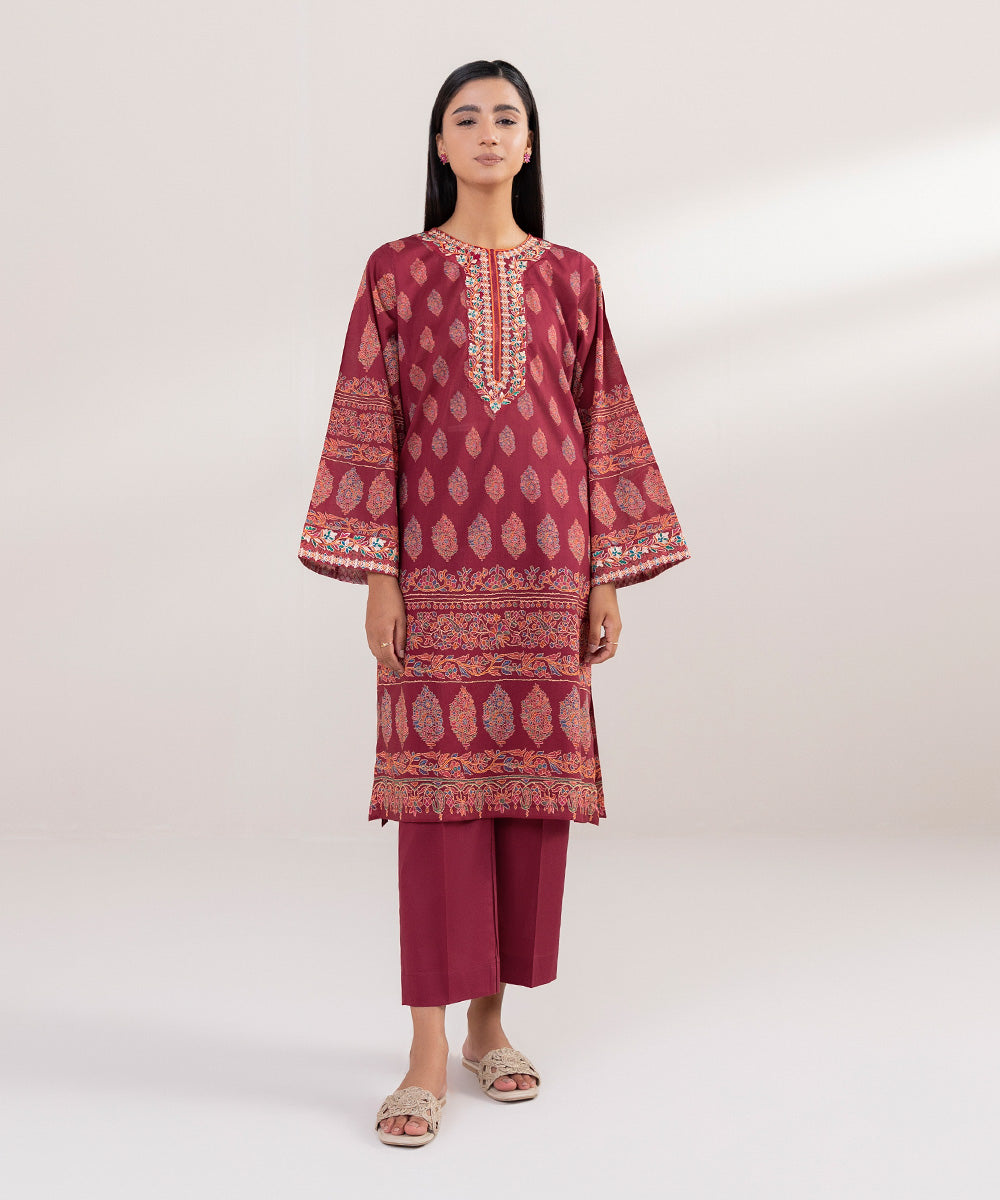 Embroidered Lawn Shirt