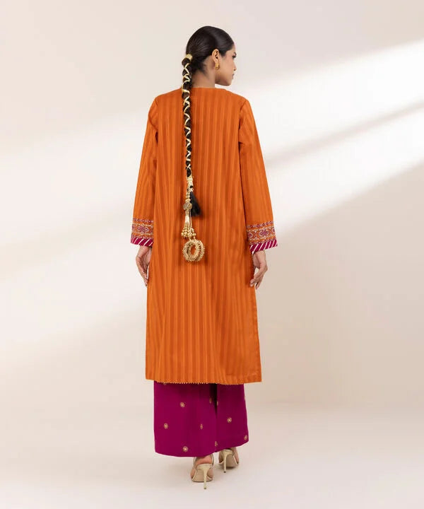 Embroidered Dobby Shirt