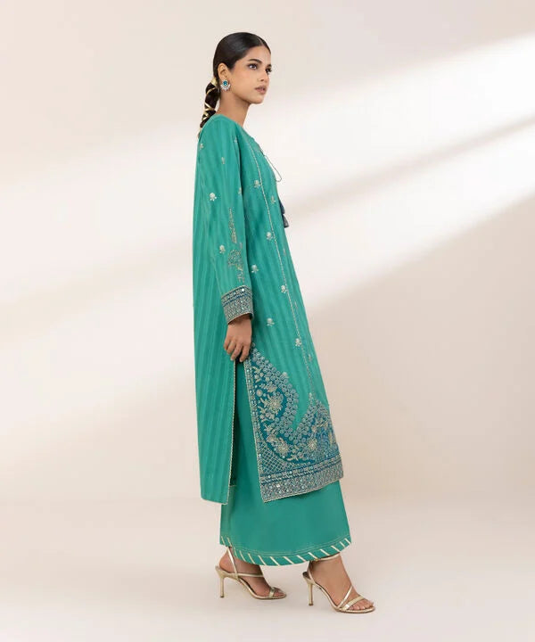 Embroidered Dobby Shirt