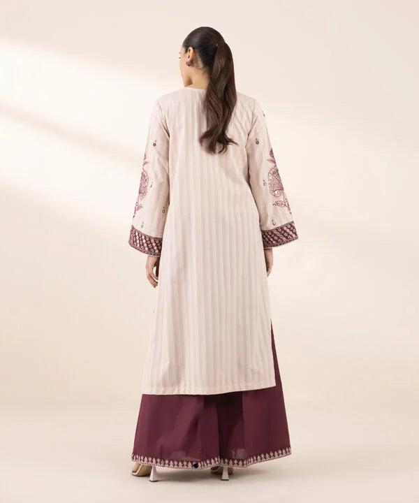 Embroidered Dobby Shirt