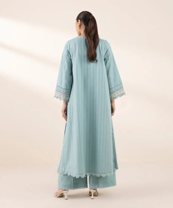 Embroidered Dobby Shirt