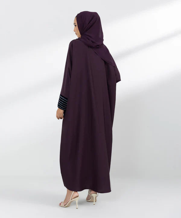 Hand Embellished Abaya Set