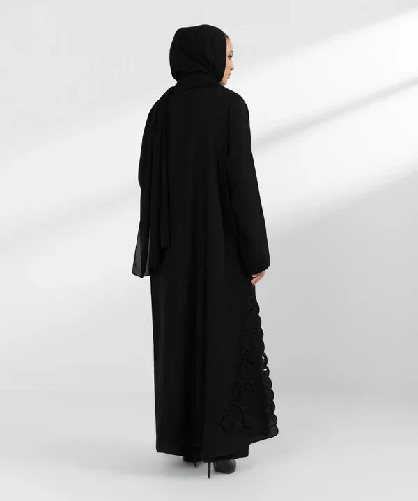 Embroidered Abaya Set