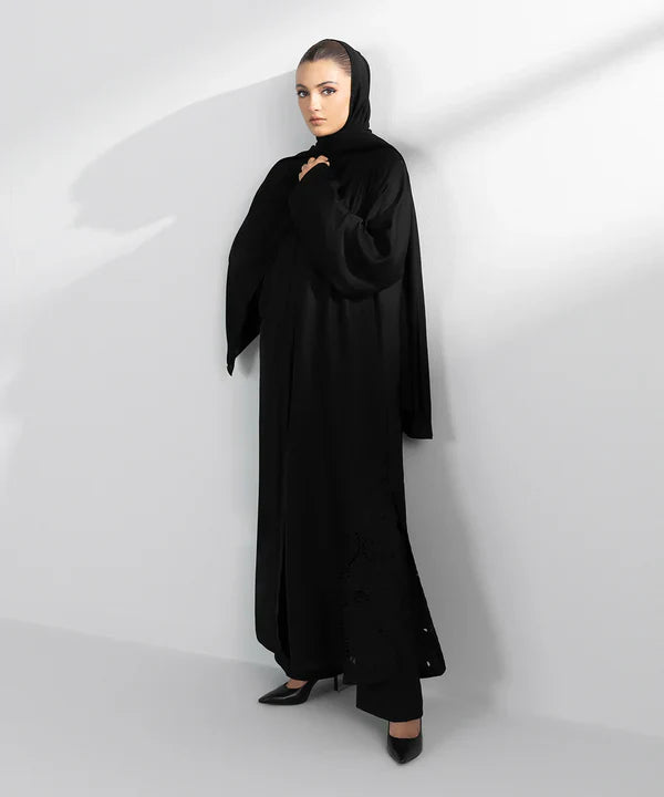 Embroidered Abaya Set