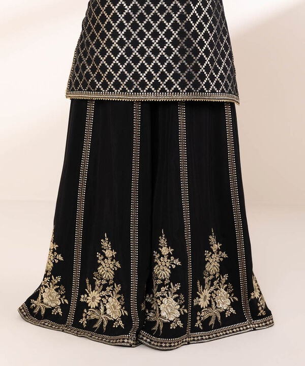 3 Piece - Embroidered Masoori Suit