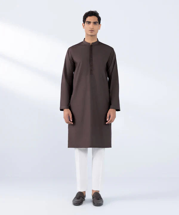 Embroidered Wash & Wear Kurta