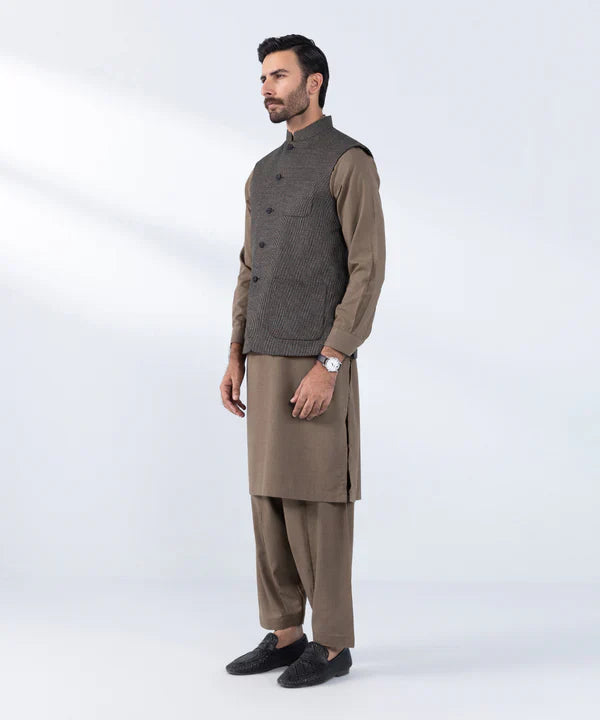 Tropical Fabric Waistcoat