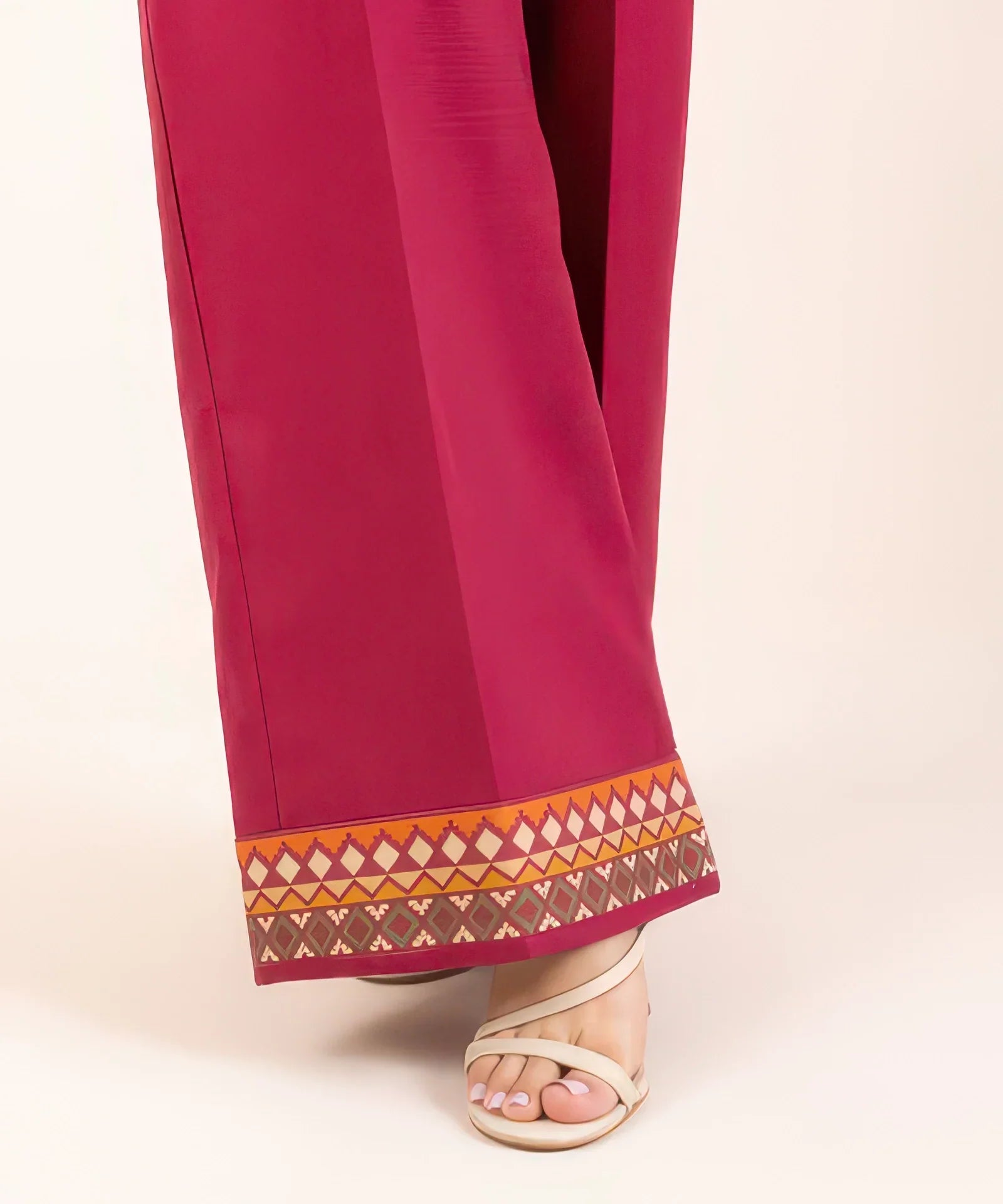 Dyed Light Khaddar Trousers