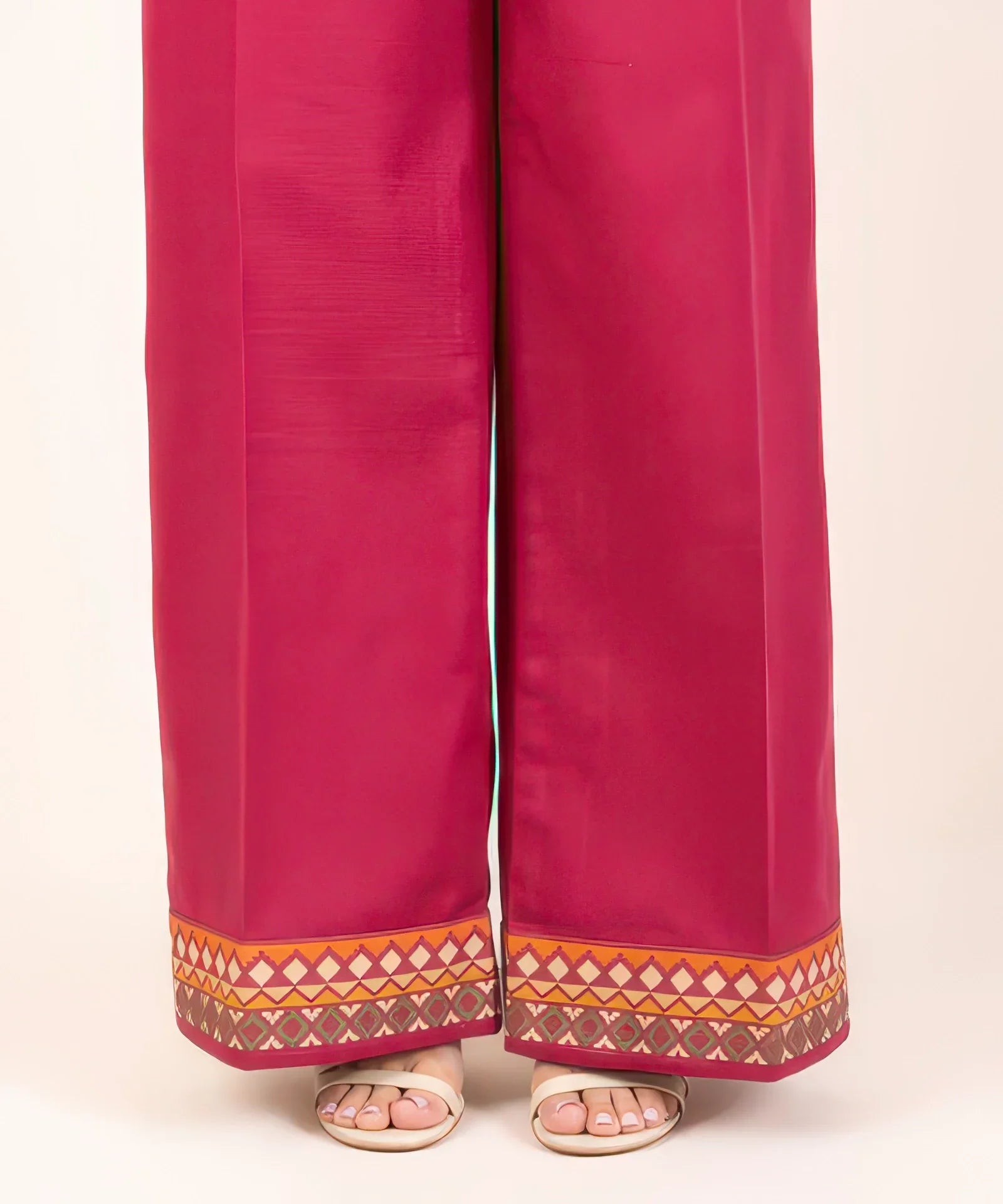 Dyed Light Khaddar Trousers