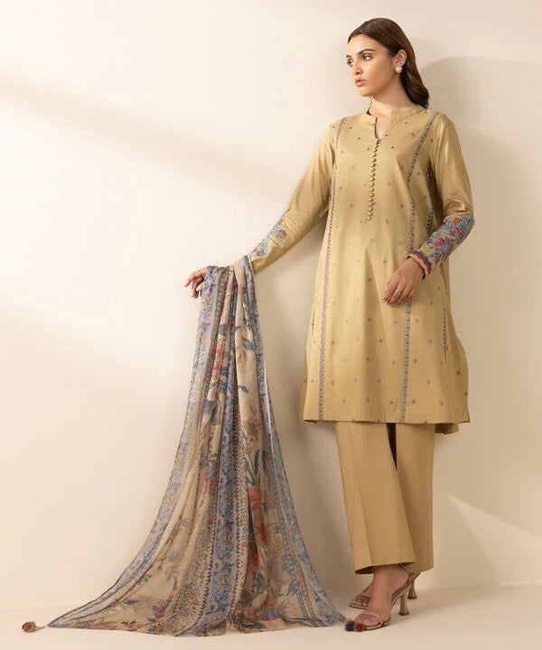 2 Piece - Embroidered Lawn Suit
