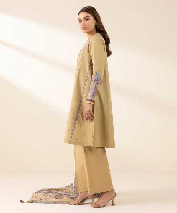 2 Piece - Embroidered Lawn Suit