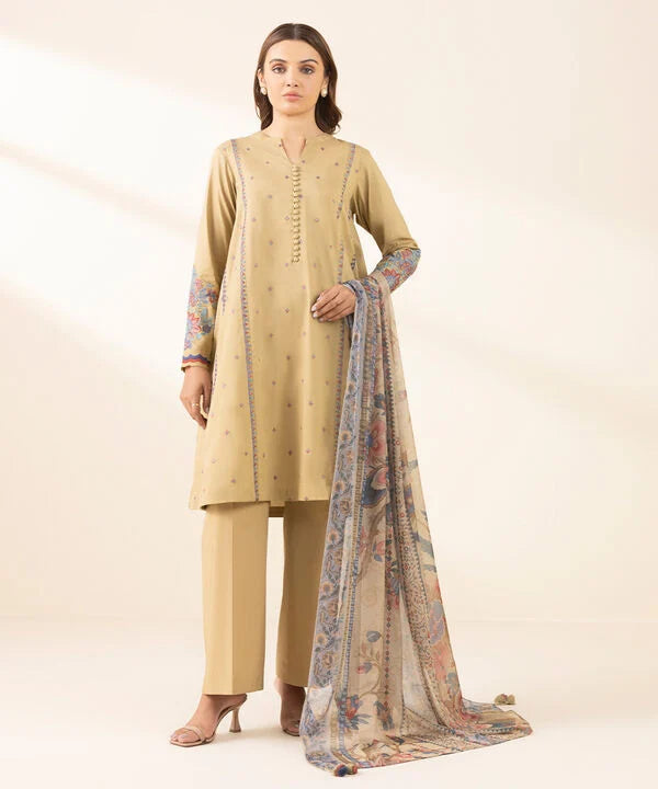 2 Piece - Embroidered Lawn Suit
