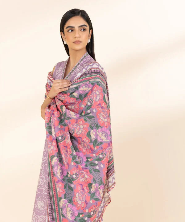 3 Piece - Embroidered Lawn Suit