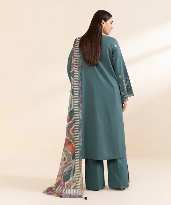 3 Piece - Embroidered Lawn Suit