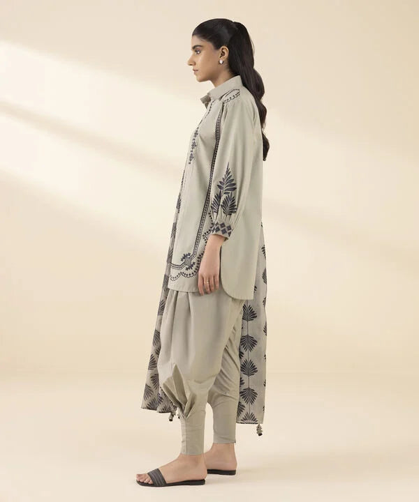 3 Piece - Embroidered Lawn Suit