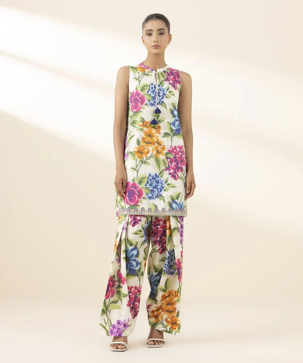 2 Piece - Embroidered Lawn Suit