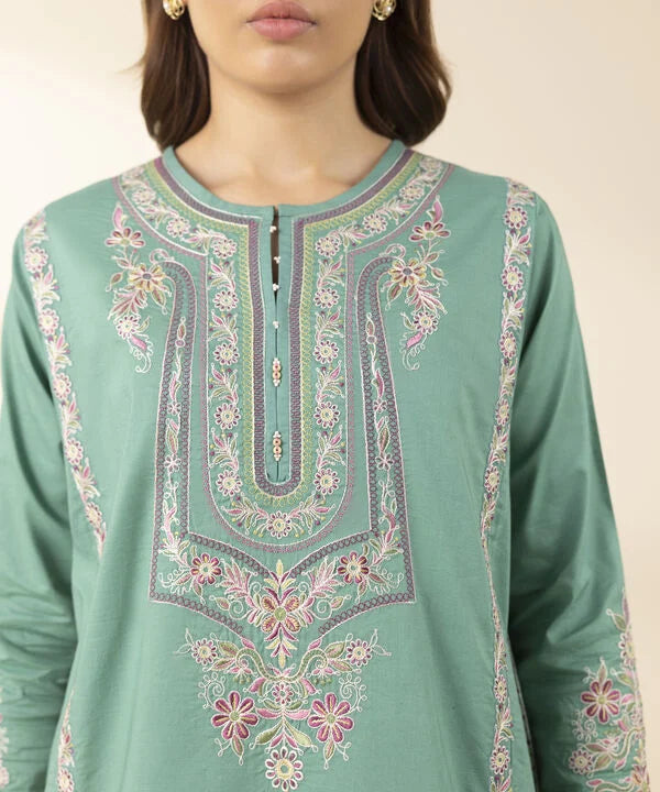 3 Piece - Embroidered Lawn Suit
