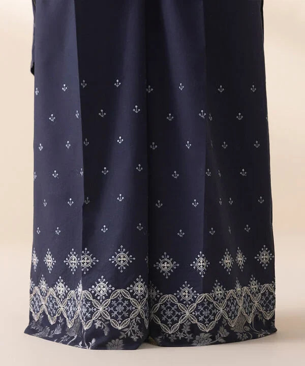 3 Piece - Embroidered Jacquard Suit