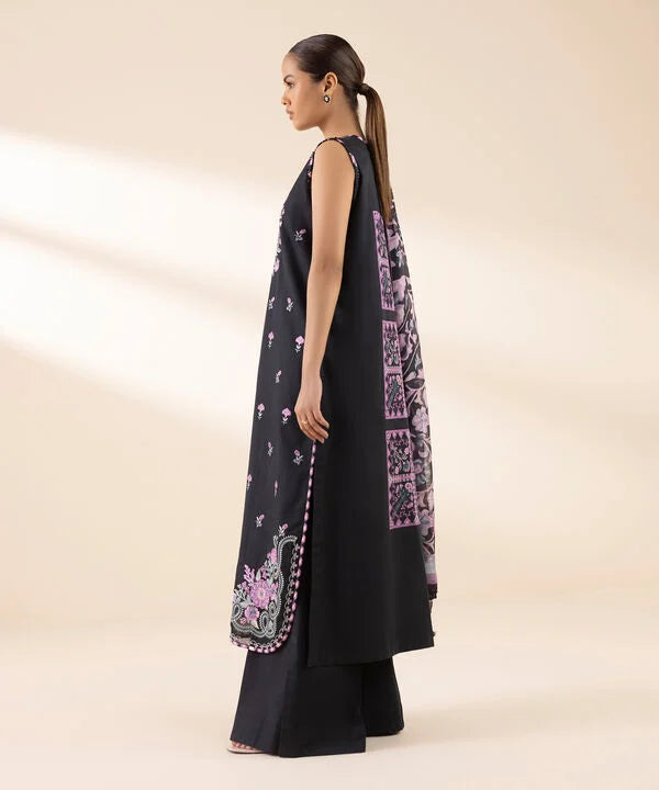 3 Piece - Embroidered Lawn Suit