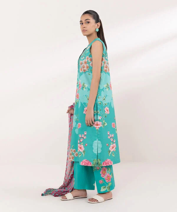 Cambric Straight Pants