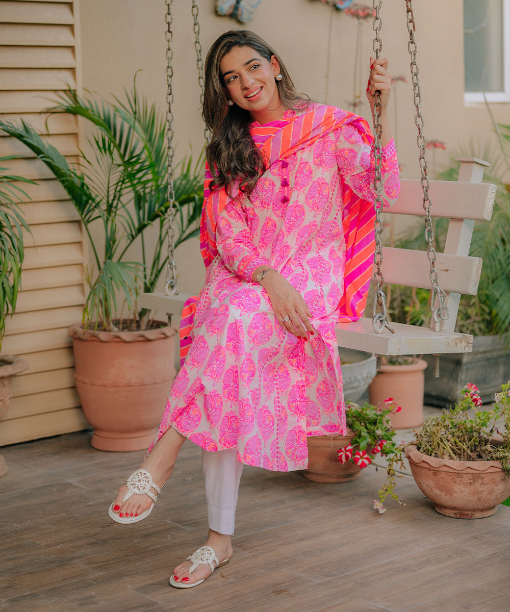 Printed Lawn Shirt