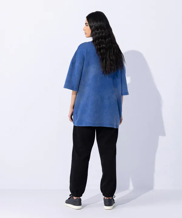 Interlock Acid-Washed Unisex T-Shirt