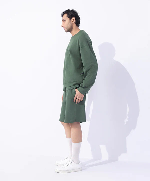 Unisex Sweatshirt With Rubber Tag