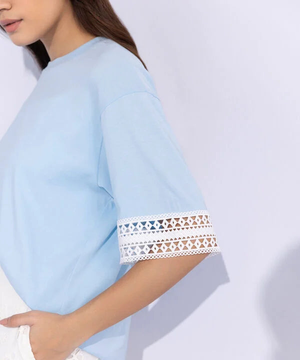 Lace Trim T-Shirt