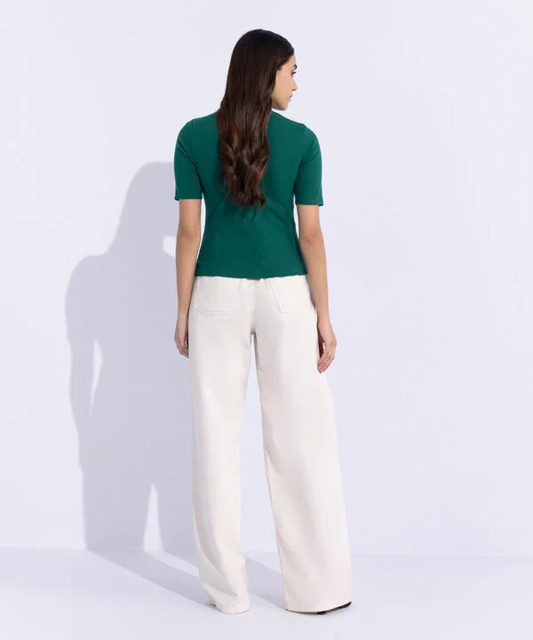 Slim-Fit Rib Top